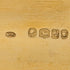 1843年 英国アンティーク ギルト純銀蓋 ガラス トリンケットボックス William Neale